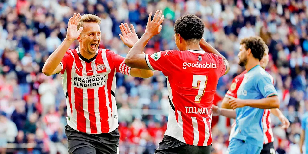 PSV wint gemakkelijk van NEC