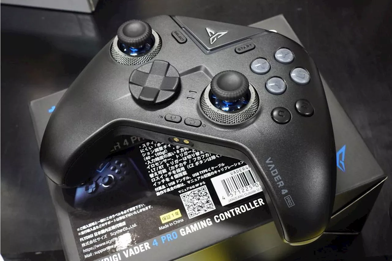 ワイヤレスゲームコントローラー「VADER4 PRO」が登場