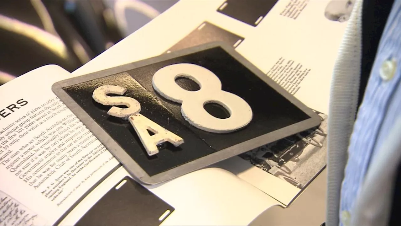 Eye-watering price predicted for South Australian No. 8 car number plate