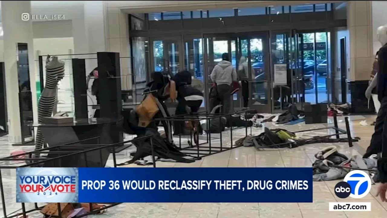 California Proposition 36 on November ballot would increase penalties on drug, theft crimes