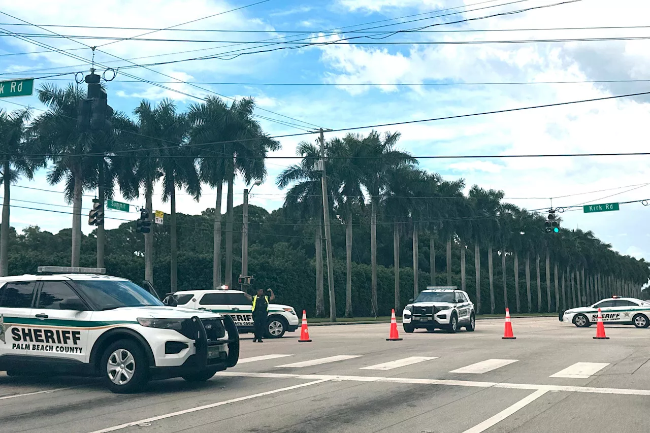 Skudd ble avfyrt da Trump spilte golf i Florida