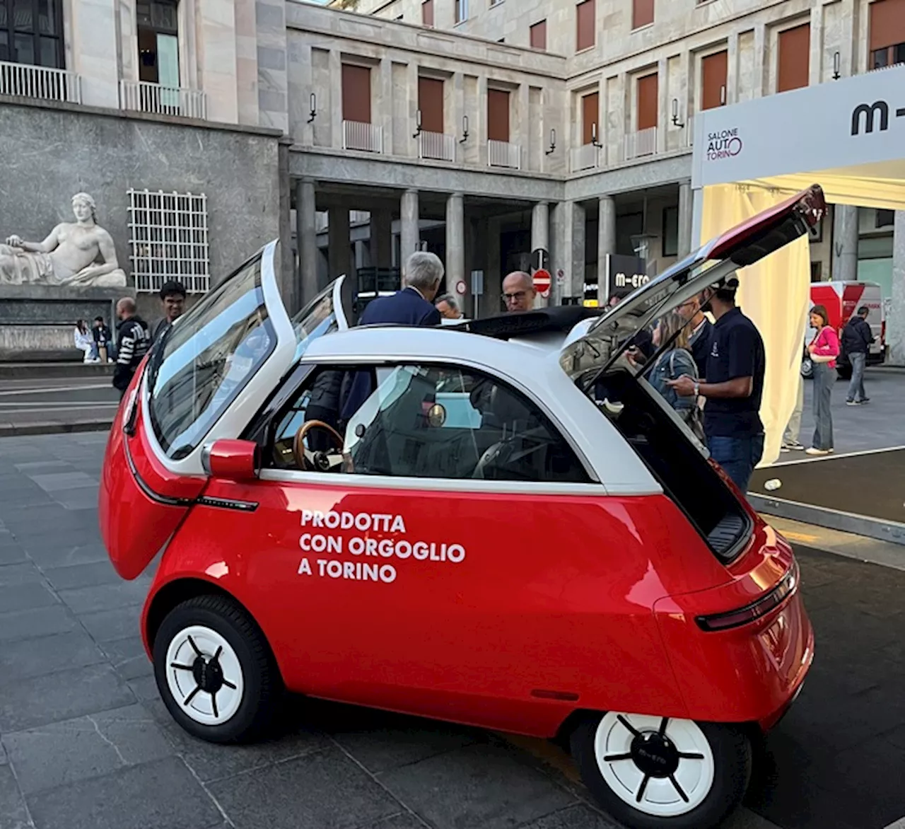 Al Salone Auto la Microlino, oltre il 90% va all'estero