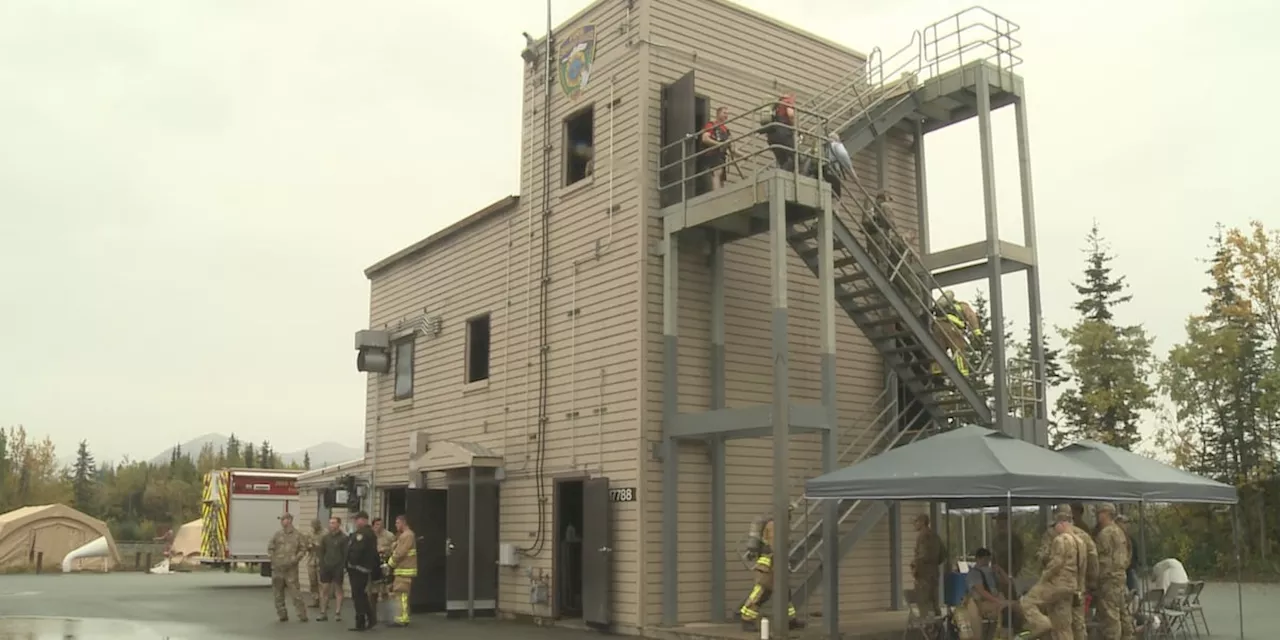 JBER host its 1st annual 9/11 memorial stair climb