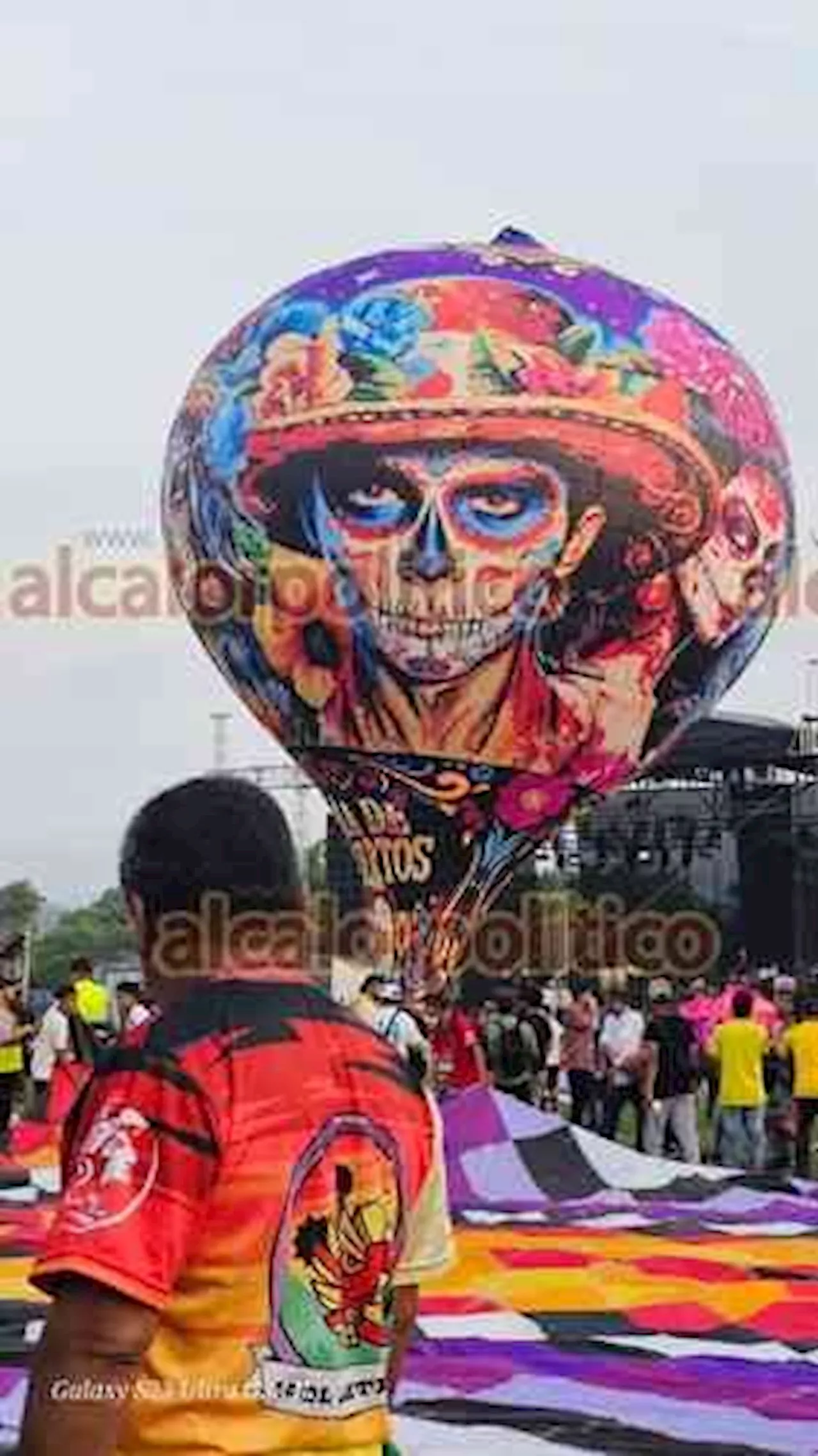 Arranca Festival Internacional del Globo de Papel 2024, en San Andrés Tuxtla