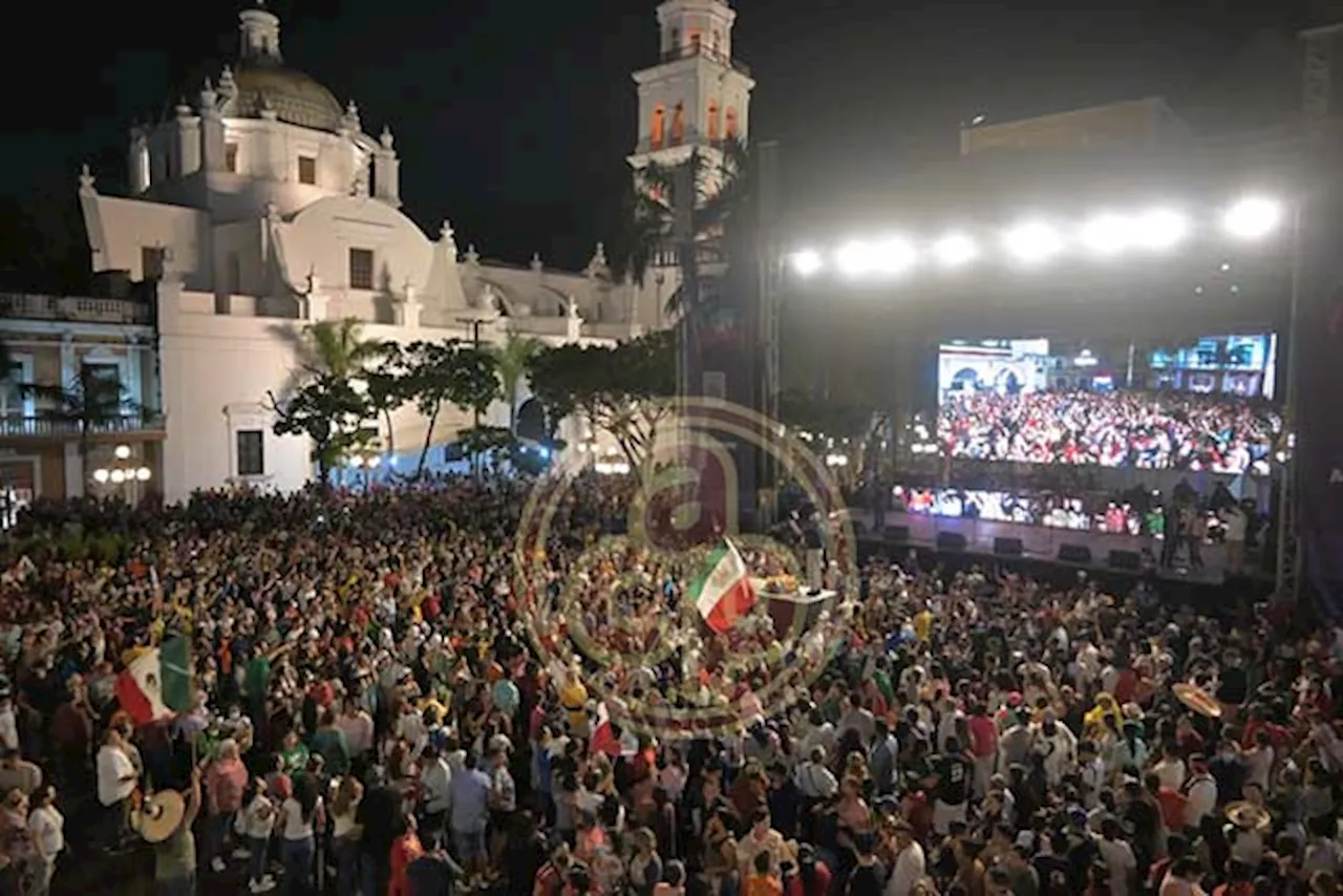 Puerto de Veracruz ya está listo para las fiestas patrias; previo al “grito” hay pozoliza