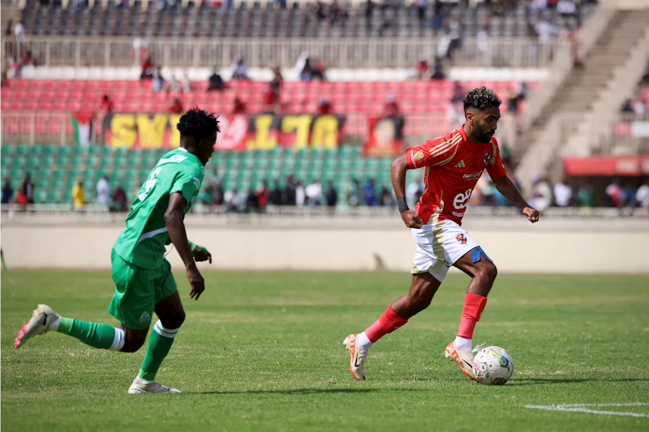 الأهلي يُمطر شباك جورماهيا بثلاثية في كينيا