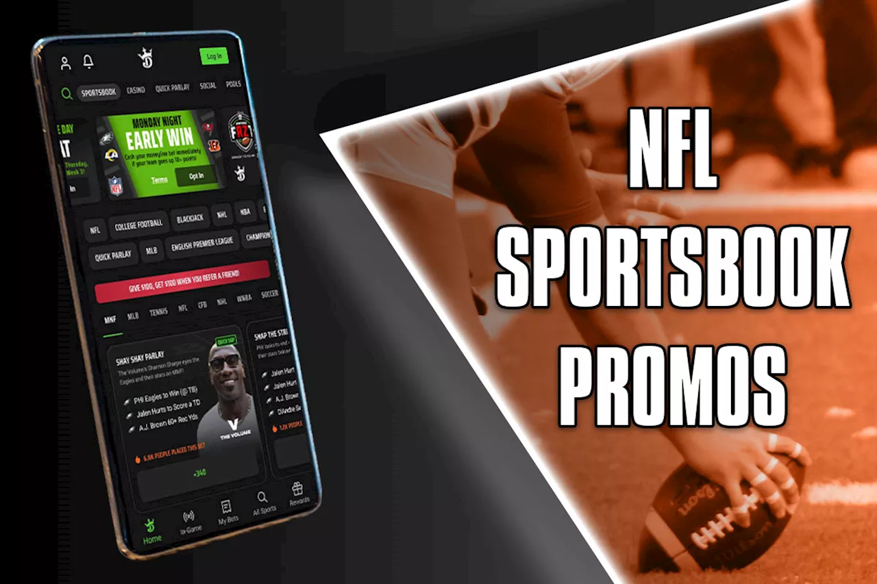 NFL Betting Promos: Best Sportsbook Signup Offers for NFL Sunday Week 2 Games