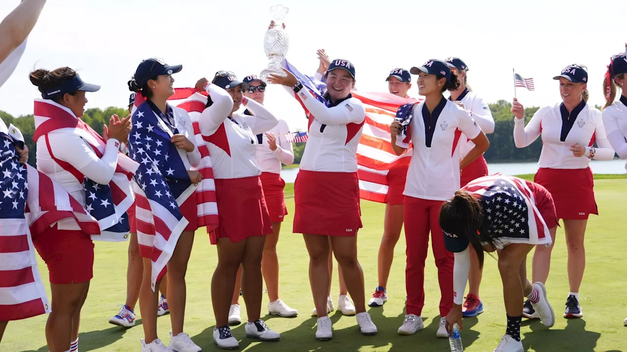 Lilia Vu's closing birdie puts away Europe as the US wins its first Solheim Cup since 2017