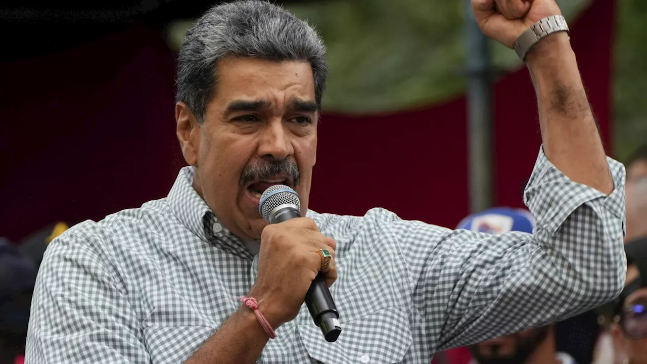 Venezuela says it arrested 6 foreigners allegedly involved in a plot to kill President Maduro