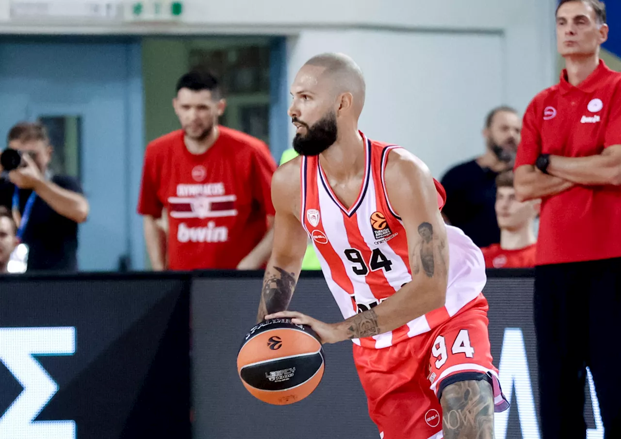 [Vidéo] Le premier panier d’Evan Fournier sous ses nouvelles couleurs de l’Olympiakos en préparation