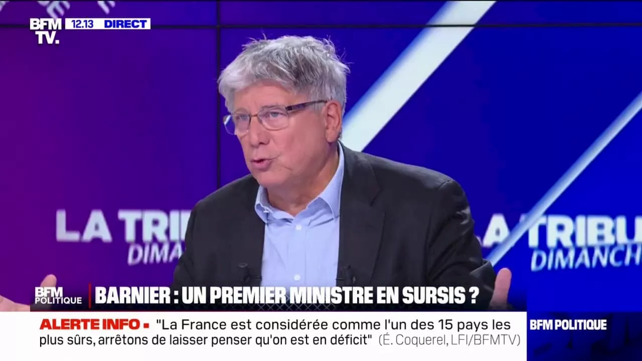 Éric Coquerel (LFI): 'Monsieur Barnier ne proposera pas les mesures que nous défendons au NFP'