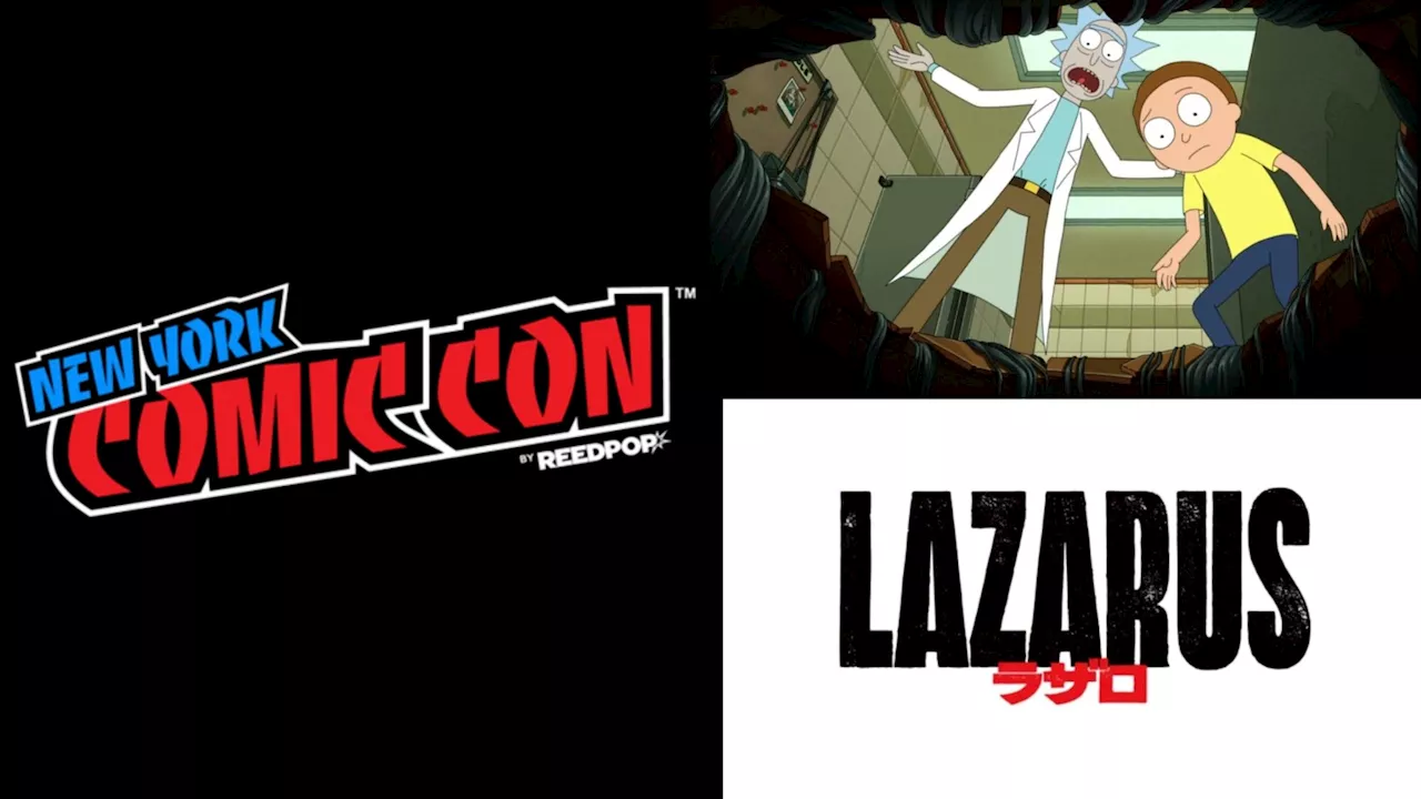 Rick and Morty Season 8, Lazarus & More: Adult Swim's NYCC 2024 Plans