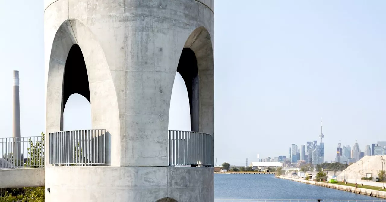 Leslie Lookout is Toronto's new park with a fake beach and tower