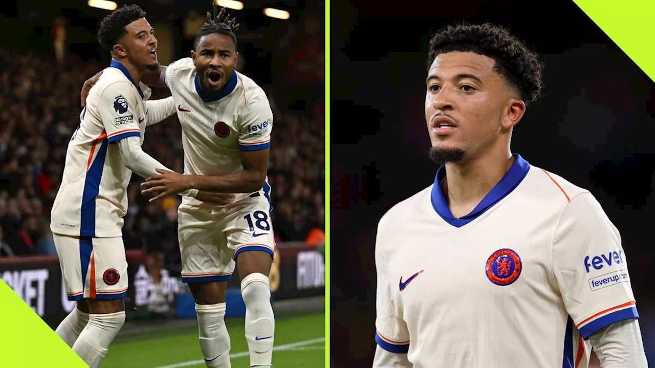 Jadon Sancho appears to aim a subtle dig at Manchester United after his player of the match performance on Chelsea debut against Bournemouth