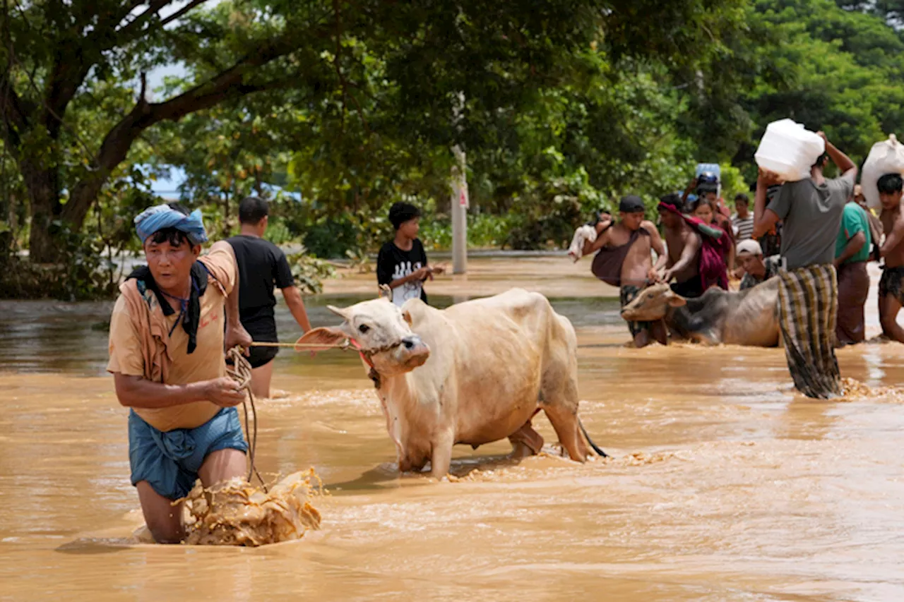 Death toll in Myanmar from Typhoon Yagi reaches 74; dozens of people still missing