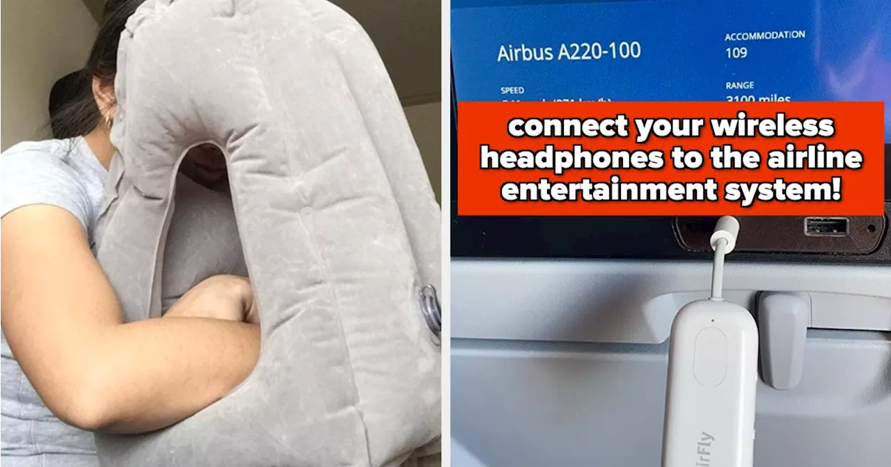 16 Travel Products To Make Your Flight Feel Luxurious