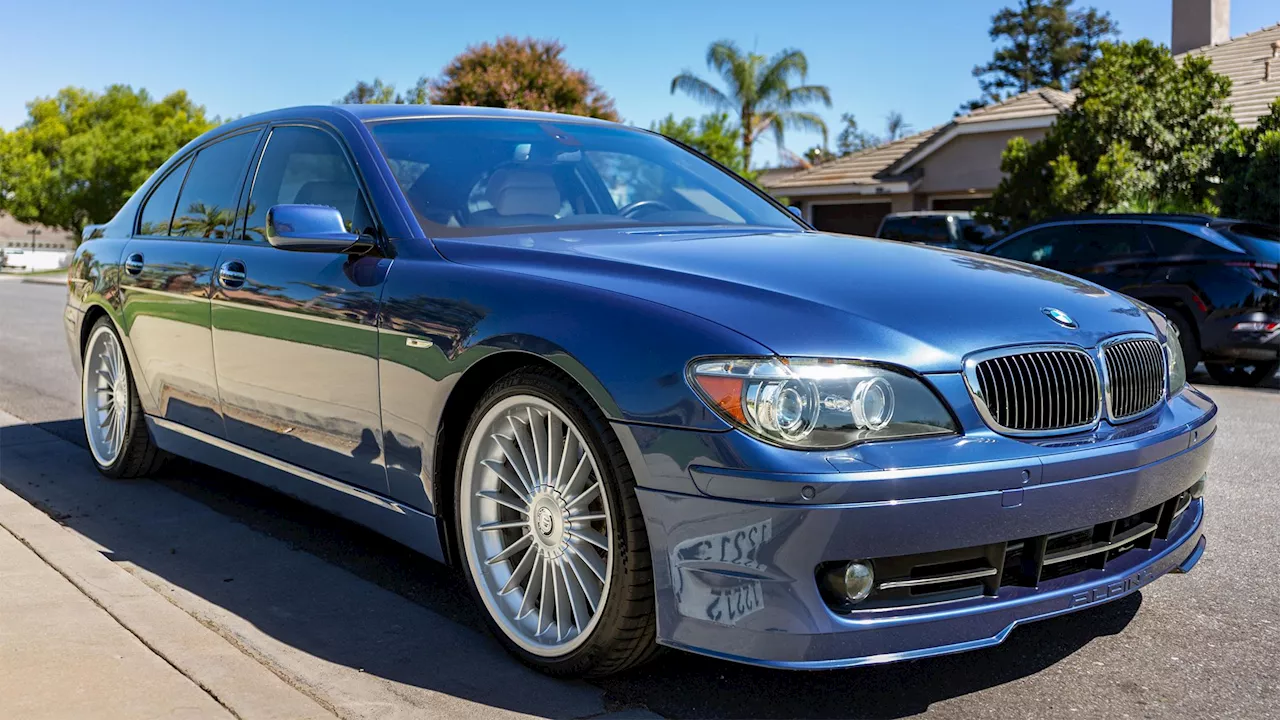 Channel Your Inner Mob Boss With This 500-HP BMW Alpina B7