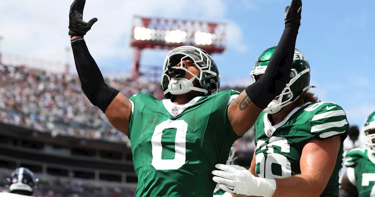 Rookie Braelon Allen scores 2 touchdowns, Jets hold off Titans