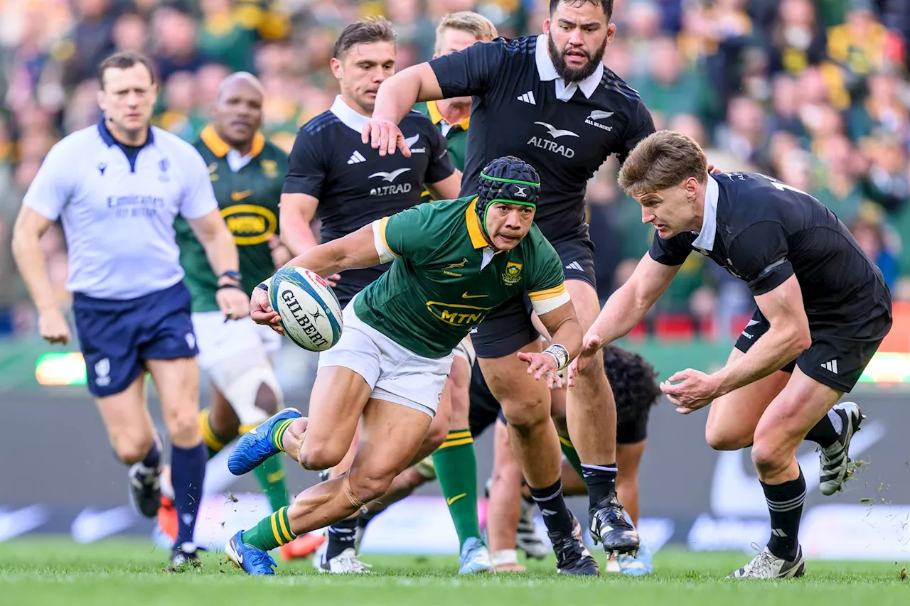 Old dog Cheslin Kolbe learning some new tricks from Bok youngsters