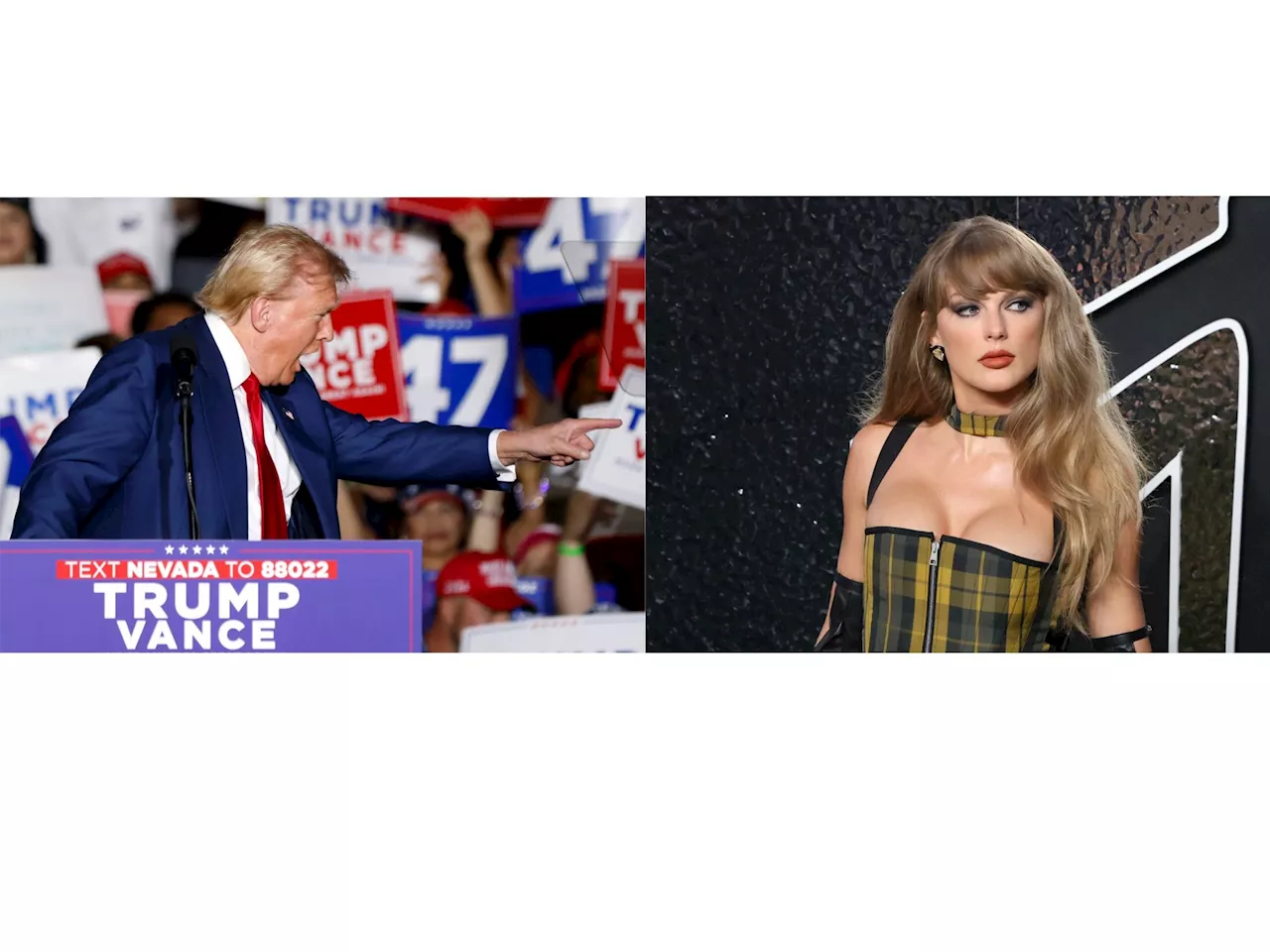 Elecciones en Estados Unidos: Donald Trump reconoce que 'odia' a la cantante Taylor Swift