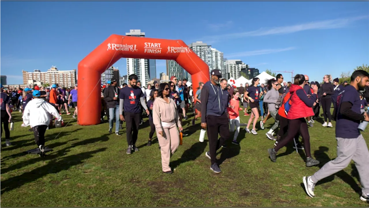 Thousands Run For A Cure In Calgary's Annual Terry Fox Run