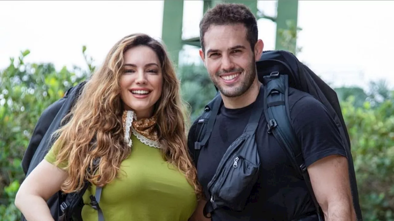 Kelly Brook and her husband Jeremy Parisi check into a Brazilian SEX hotel during Celebrity Race...