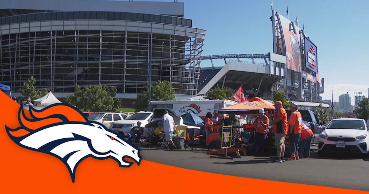 Denver Broncos fans get party started early for home opener