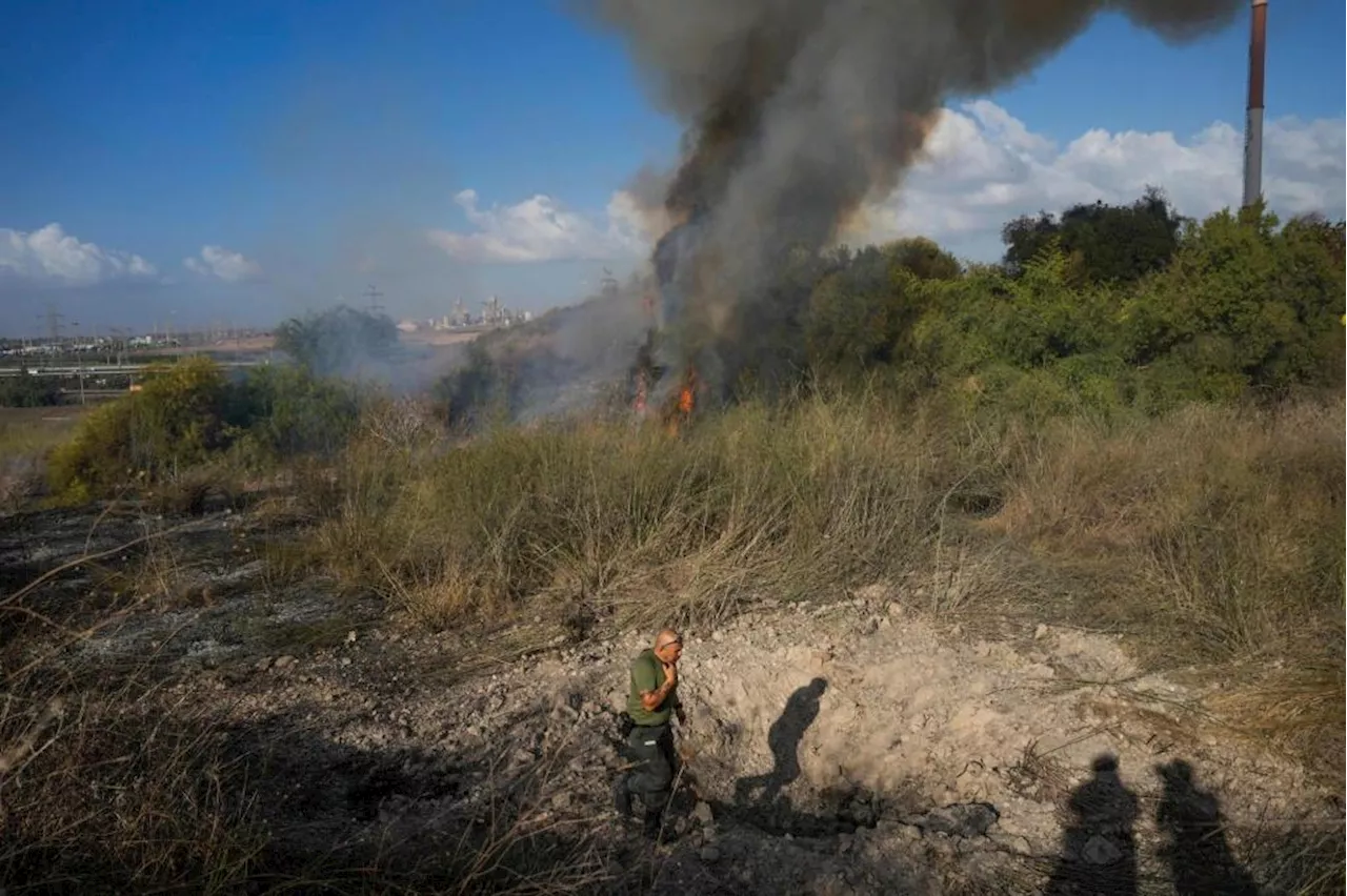 A missile fired by Yemen’s rebels lands in Israel and triggers sirens at international airport