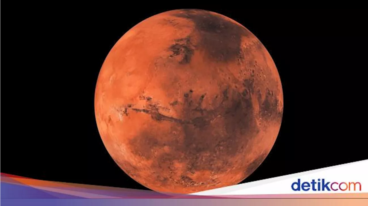 Ada 'Wajah Tersenyum' di Mars, Ilmuwan: Ini Mungkin Tanda-tanda Kehidupan