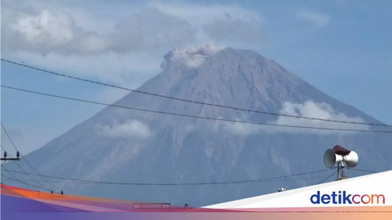 Gunung Semeru Erupsi, Luncurkan Abu Vulkanik Setinggi 700 Meter