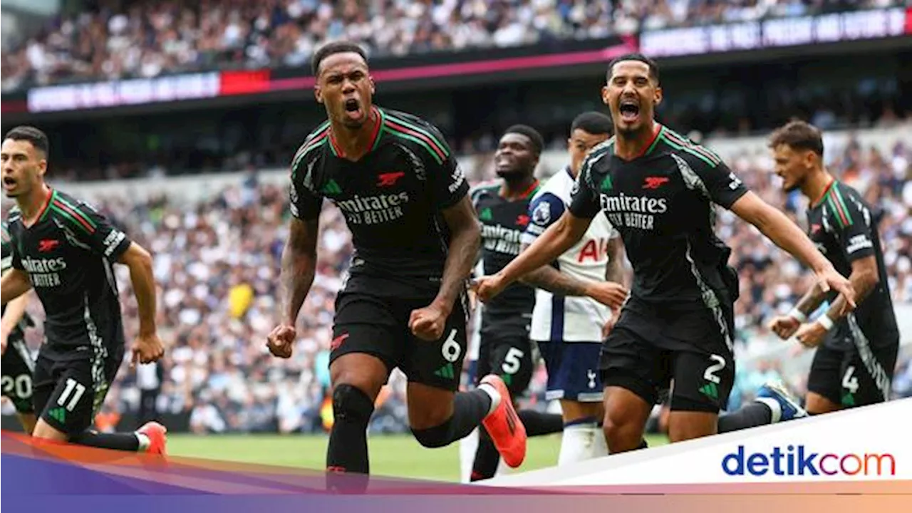 Arsenal Raih Kemenangan Di Derby London Utara Setelah Mengalahkan Tottenham 1-0