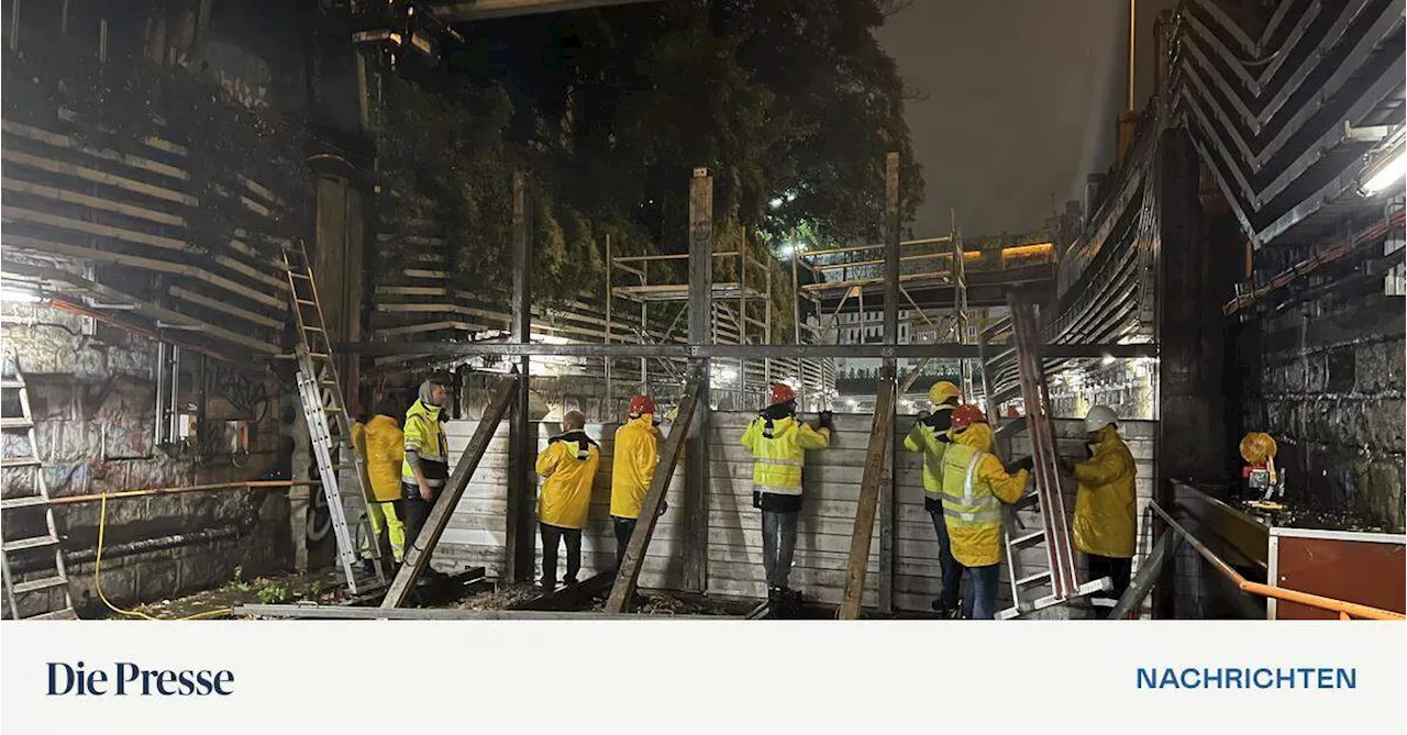 Hochwasser: Störungen bei mehreren U-Bahn-Linien