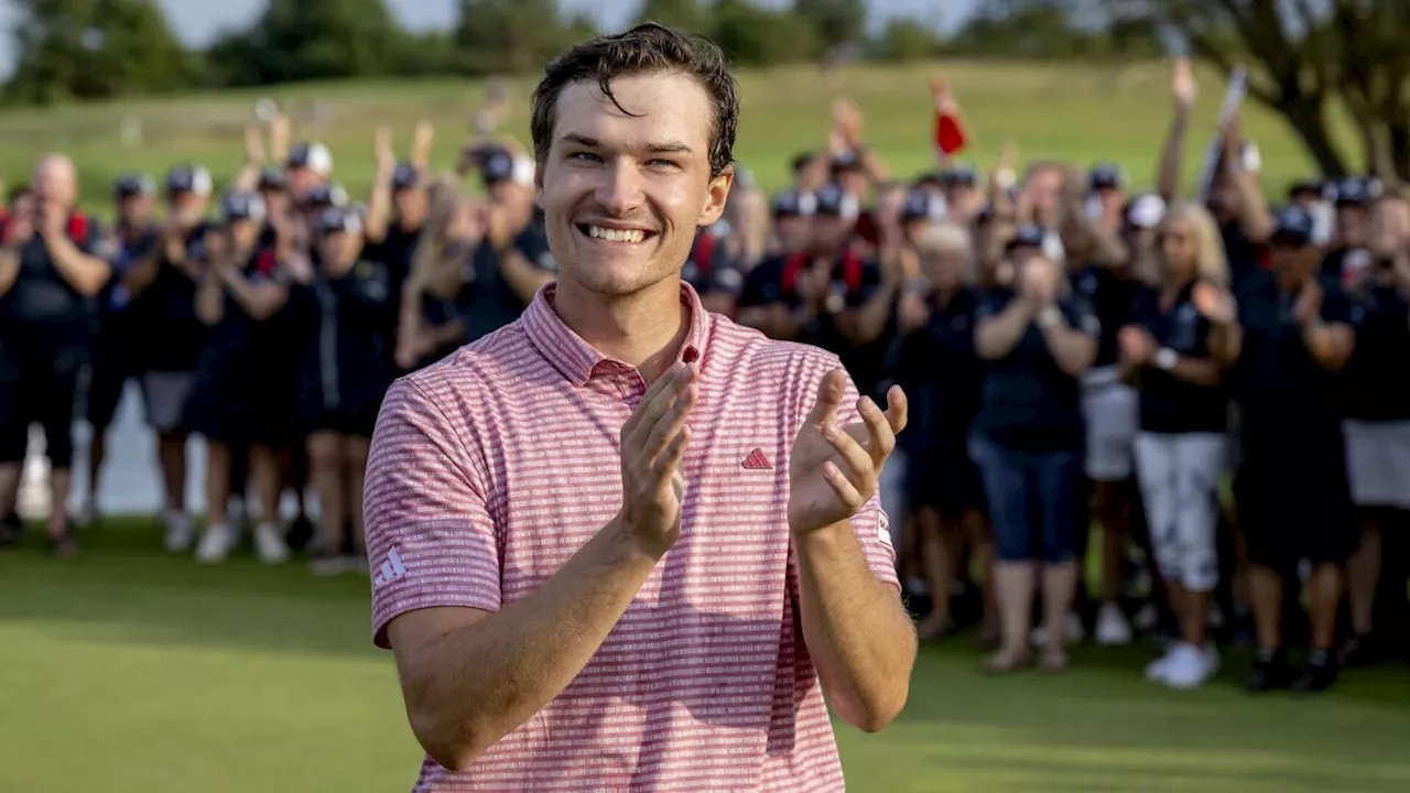 Rasmus Højgaard slår superstjerne og vinder stor golfturnering