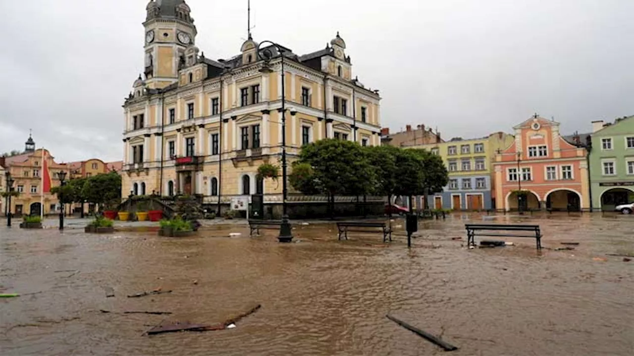 Floods claim two more lives as torrential rain batters central Europe