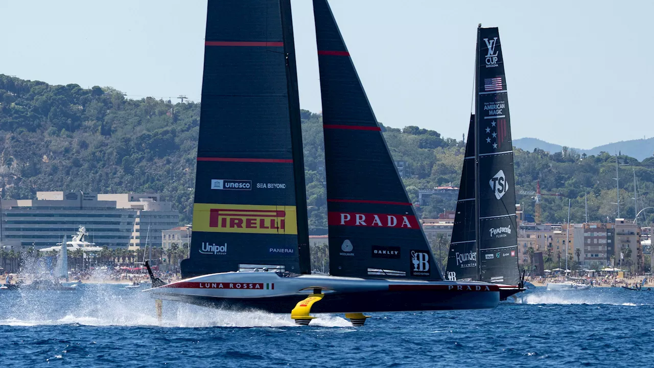 Luna Rossa parte bene contro American Magic, ma gli americani sono sempre in partita