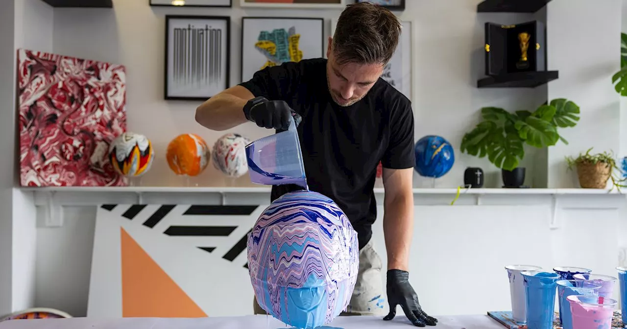 Live art event coming to Glasgow to be hosted by former footballer turned artist