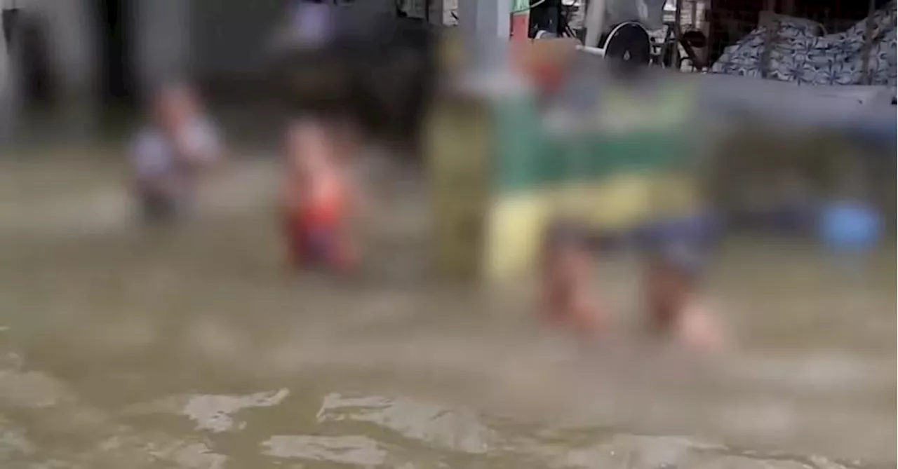 MMDA bans swimming, playing in floodwaters