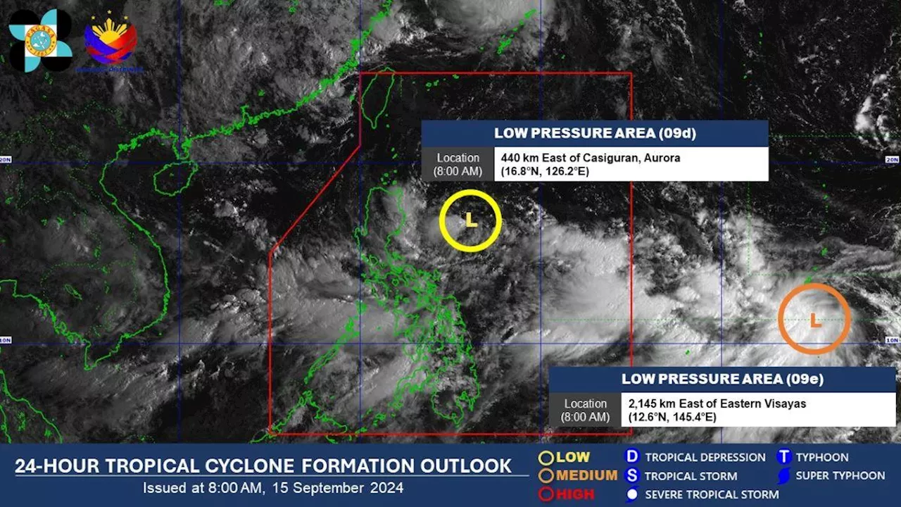 PAGASA: LPA inside PAR may turn into a storm