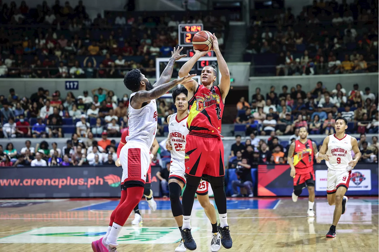 San Miguel routs Barangay Ginebra for fourth straight win