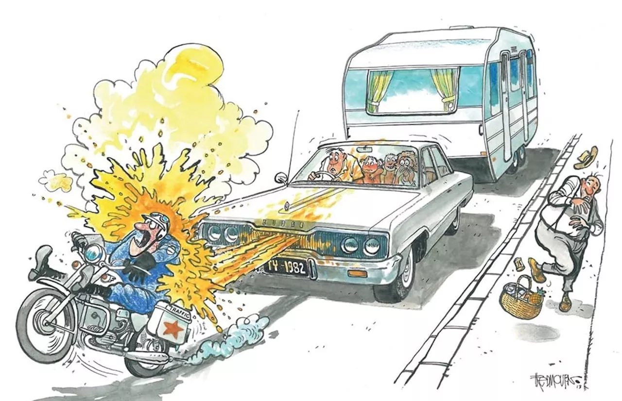 Column: The Dodge, the Sprite and the traffic cop