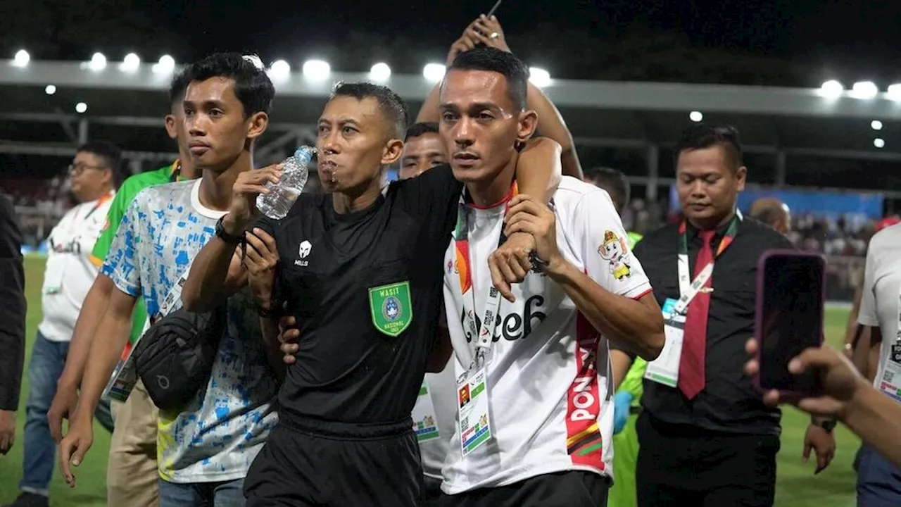 KONI dan PB PON Enggan Komentari Perubahan Wasit Laga Kontroversial Aceh-Sulteng