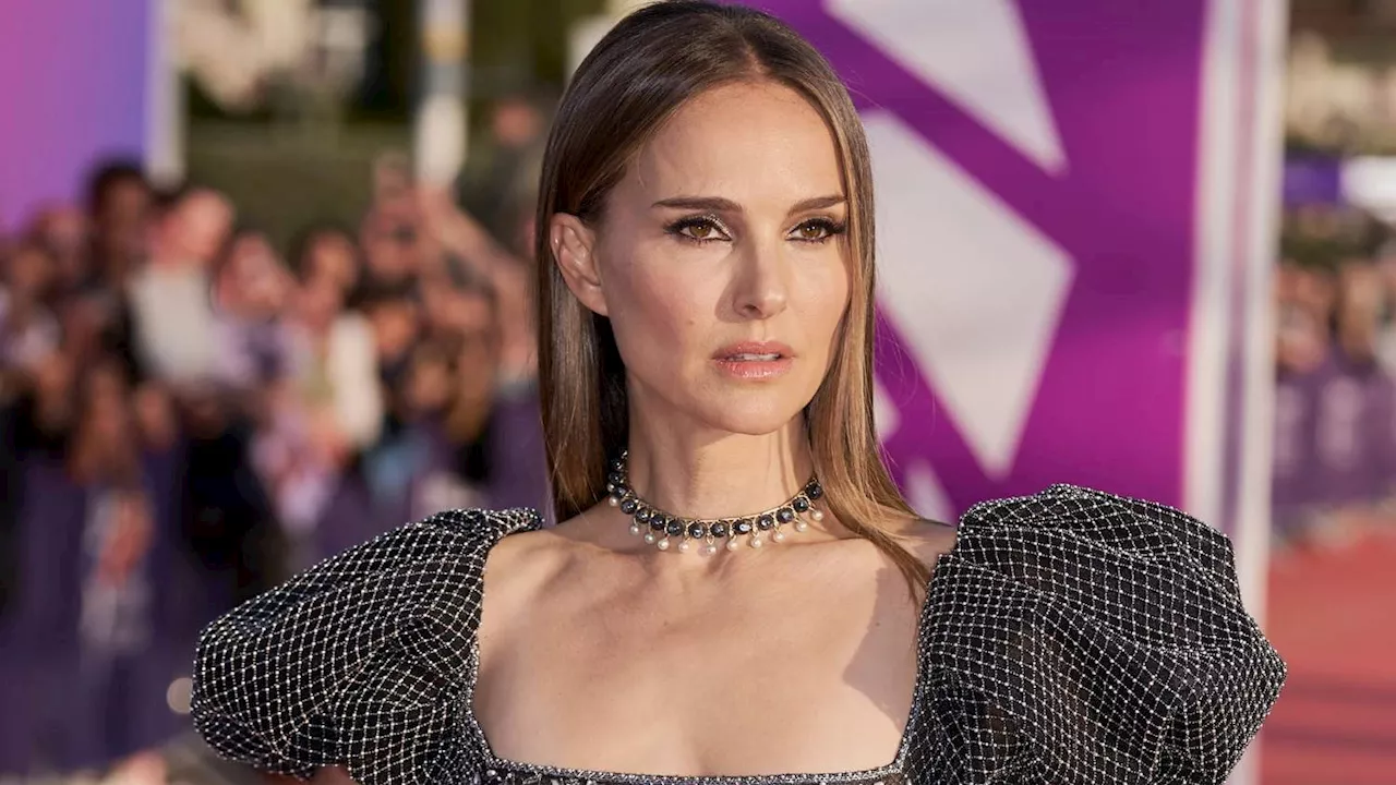 Natalie Portman Put a Sexy Spin on Medieval-Core With Her Sheer Chainmail Gown