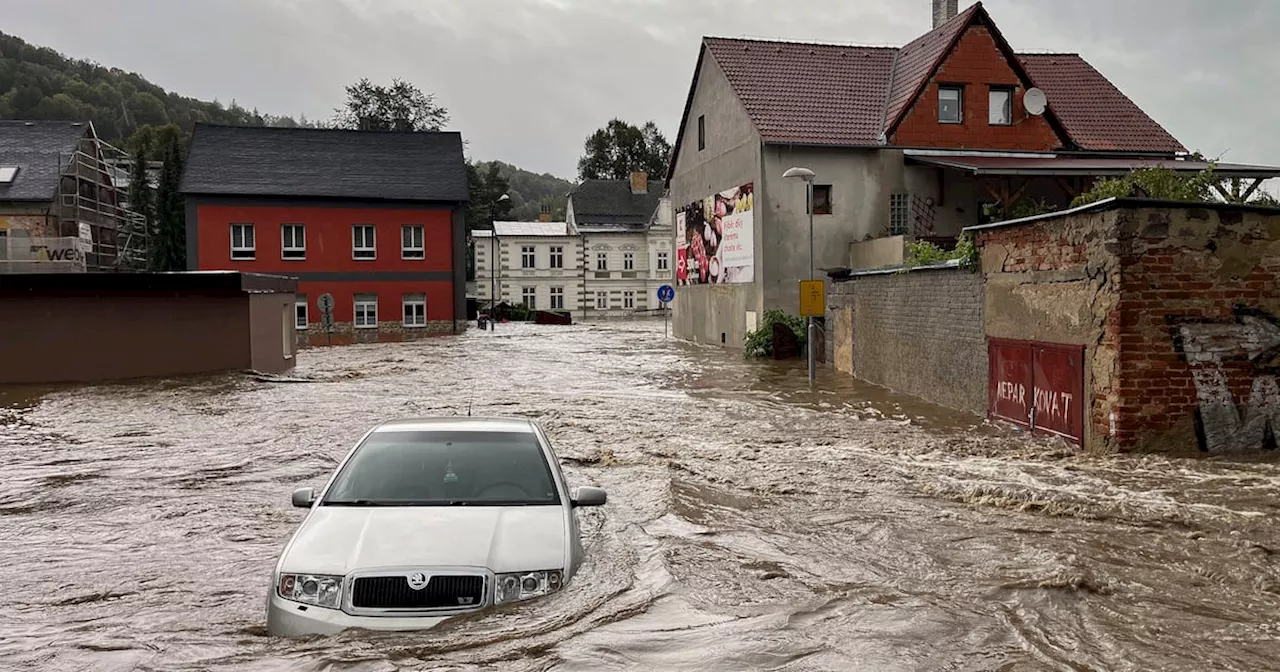 Central Europe floods: At least four dead, power cuts and evacuations amid heavy rains