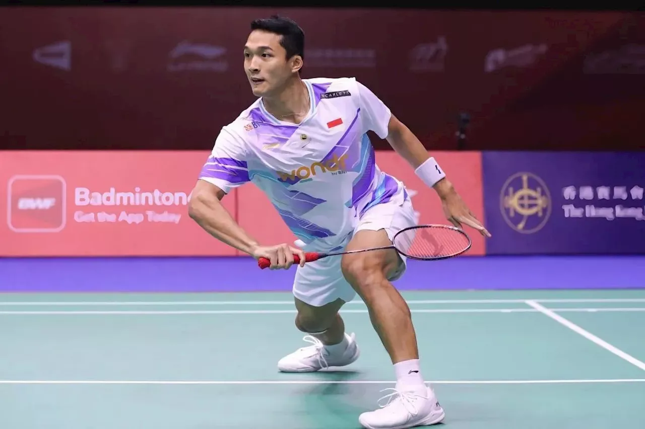 Hong Kong Open 2024: Penyesalan Jonatan Chrstie Gagal Pertahankan Gelar