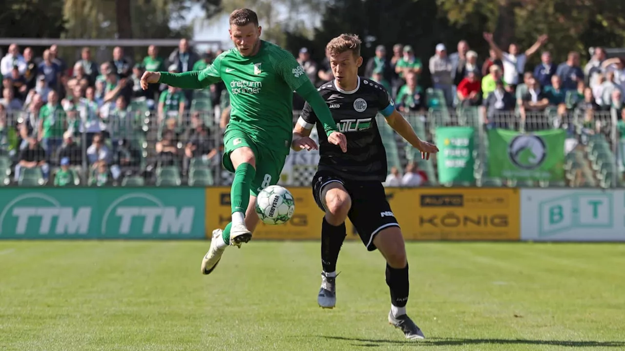 Jagatic trifft spät: Chemie Leipzig holt Punkt gegen Plauen