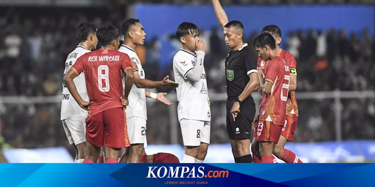 Kronologi Wasit Aceh Vs Sulteng Dipukul Pemain pada Pertandingan Perempat Final PON 2024