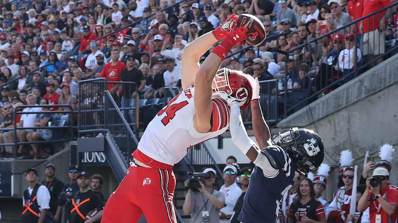 No. 12 Utah overcomes slow start to get past Utah State 38-21 on the road