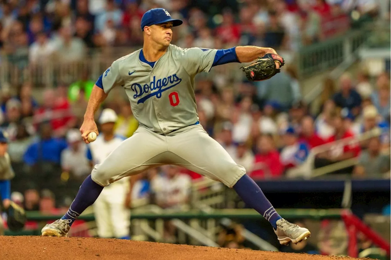 Dodgers routed by Braves as Jack Flaherty lasts just three innings