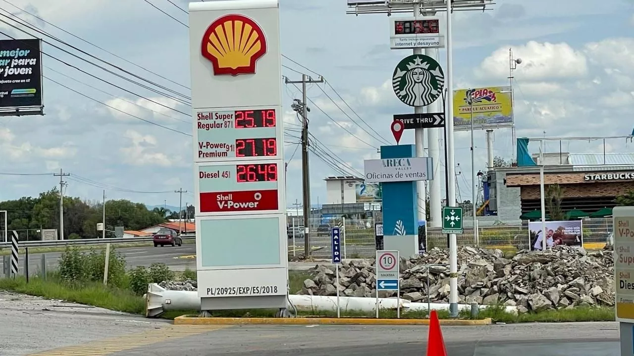 ¡Gasolinazo! El precio llega a su nivel más caro en 6 años en León