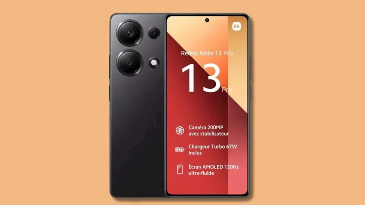 Xiaomi Redmi Note 13 Pro : profitez de ce smartphone au meilleur prix sur ce site